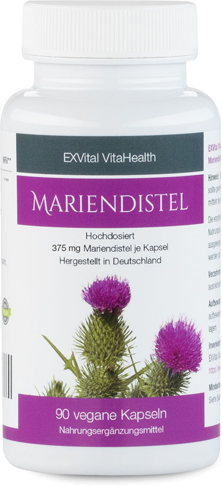 Mariendistel Extrakt - 80% Silymarin Anteil, hoch konzentriert von EXVital Vi...