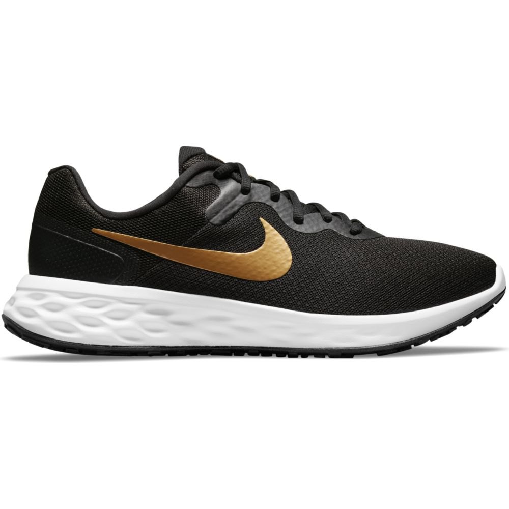 Nike Revolution 6 Nn Running Shoes Nero,Oro