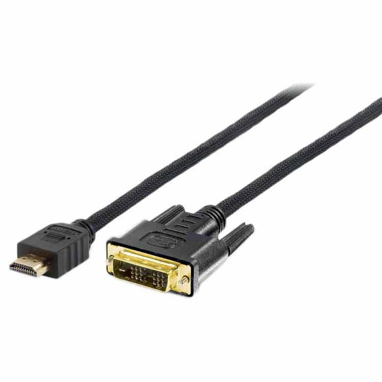 Image of Pepegreen Cab-03150-st 5 M Hdmi To Dvi Cable Nero