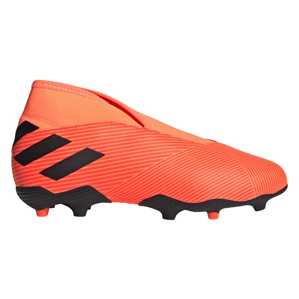 Adidas Botas Fútbol Nemeziz 19.3 Laceless Fg Signal Coral / Core Black / Solar Red