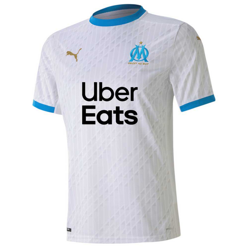 Puma Camiseta Olympique Marseille Primera Equipación 20/21 Puma White / Bleu Azur