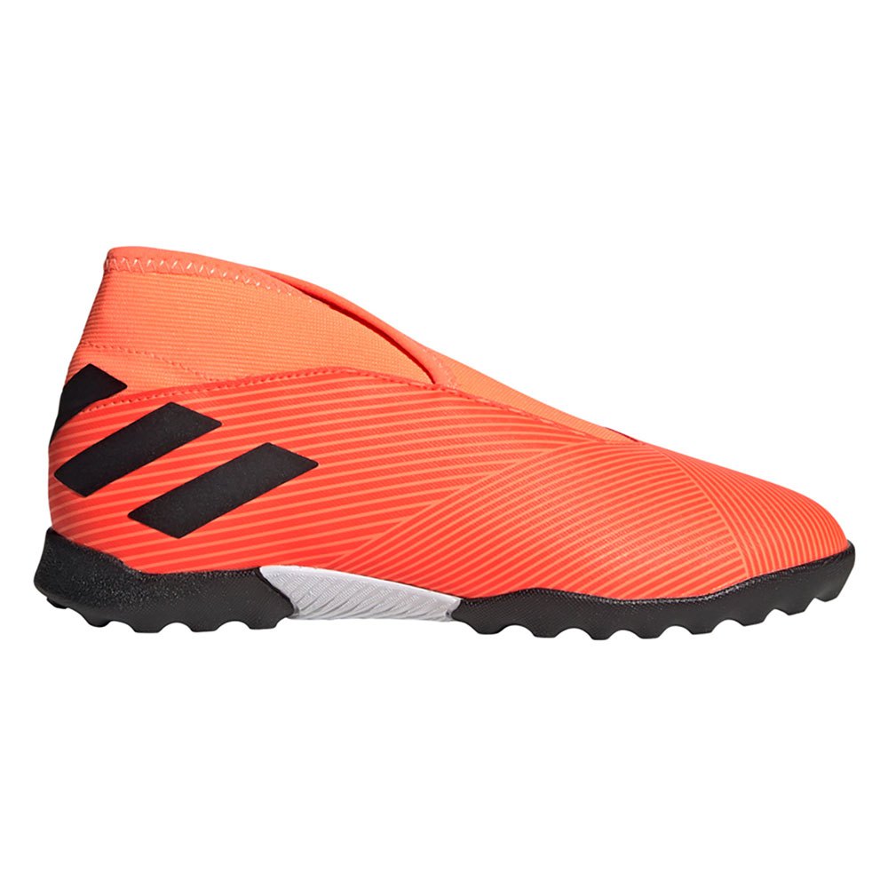 Adidas Botas Fútbol Nemeziz 19.3 Laceless Tf Signal Coral / Core Black / Solar Red