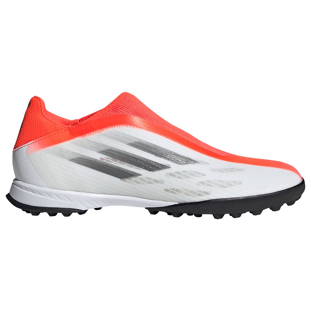 Adidas Botas Futbol X Speedflow.3 Ll Tf Ftwr White / Iron Metalic / Solar Red 1