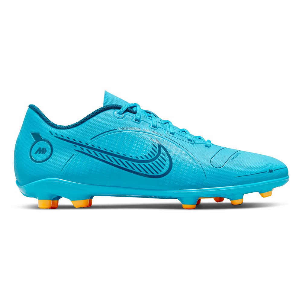 Nike Botas Futbol Mercurial Vapor Xiv Club Fg/mg Chlorine Blue / Laser Orange / Marina