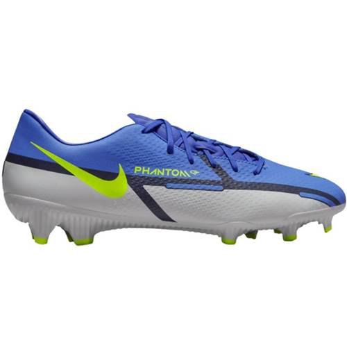 Nike Botas Futbol Phantom Gt2 Academy Fgmg Grey / Blue