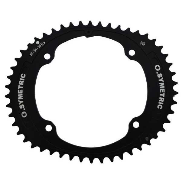 Stronglight Osymetric 4b Campagnolo 145/122 Bcd Chainring Negro 52/38t