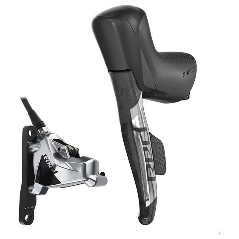 Sram Hydraulic Red E-tap Axs D1 Rear Brake/left Direct Mount Brake Lever With Electronic Shifter Negro