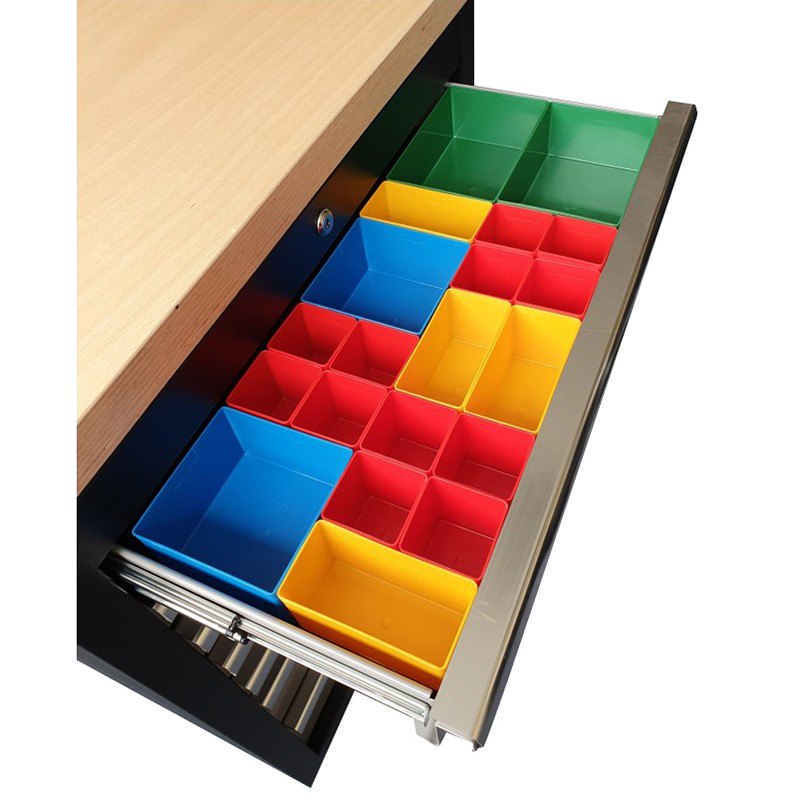 Var Drawer Insert Box Kit 39 Units Multicolor