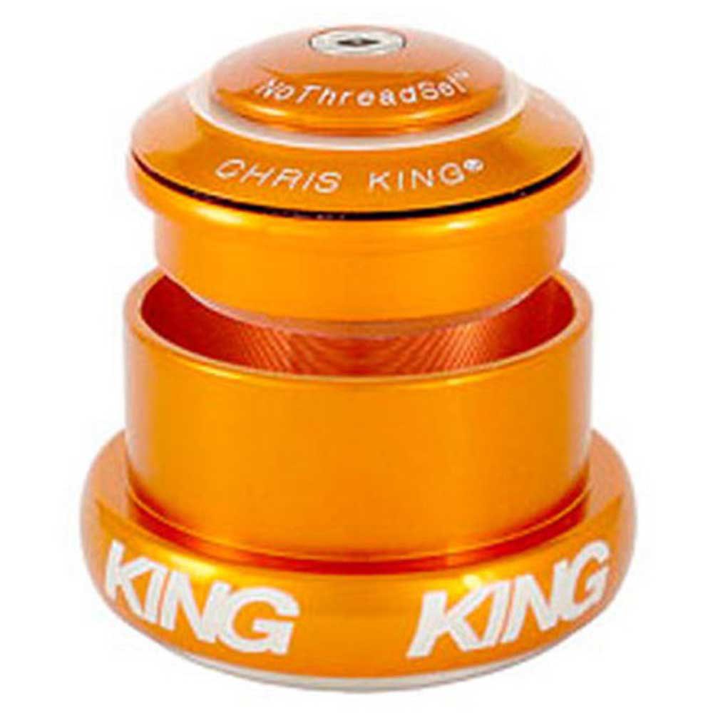 Chris King Inset I3 Semi-integrated Tapered Nothreadset Griplock Naranja 1 1/8-1.5´´ / 44-49
