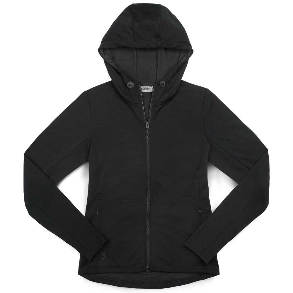 Chrome Merino Cobra 3.0 Full Zip Sweatshirt Negro L Mujer