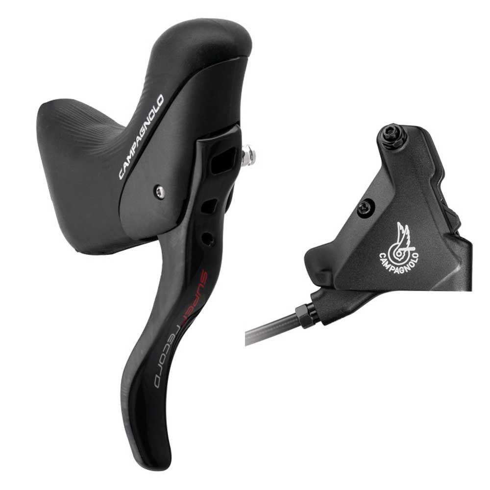 Campagnolo Super Record Hydraulic Eps 140 Mm Right Brake Lever With Shifter Negro 12s