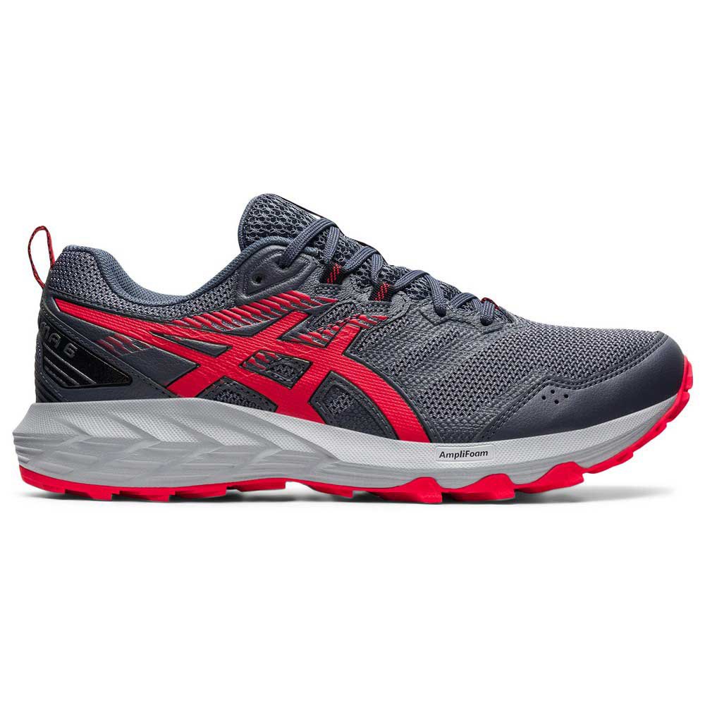 Asics Zapatillas Trail Running Gel-sonoma 6 Carrier Grey / Electric Red