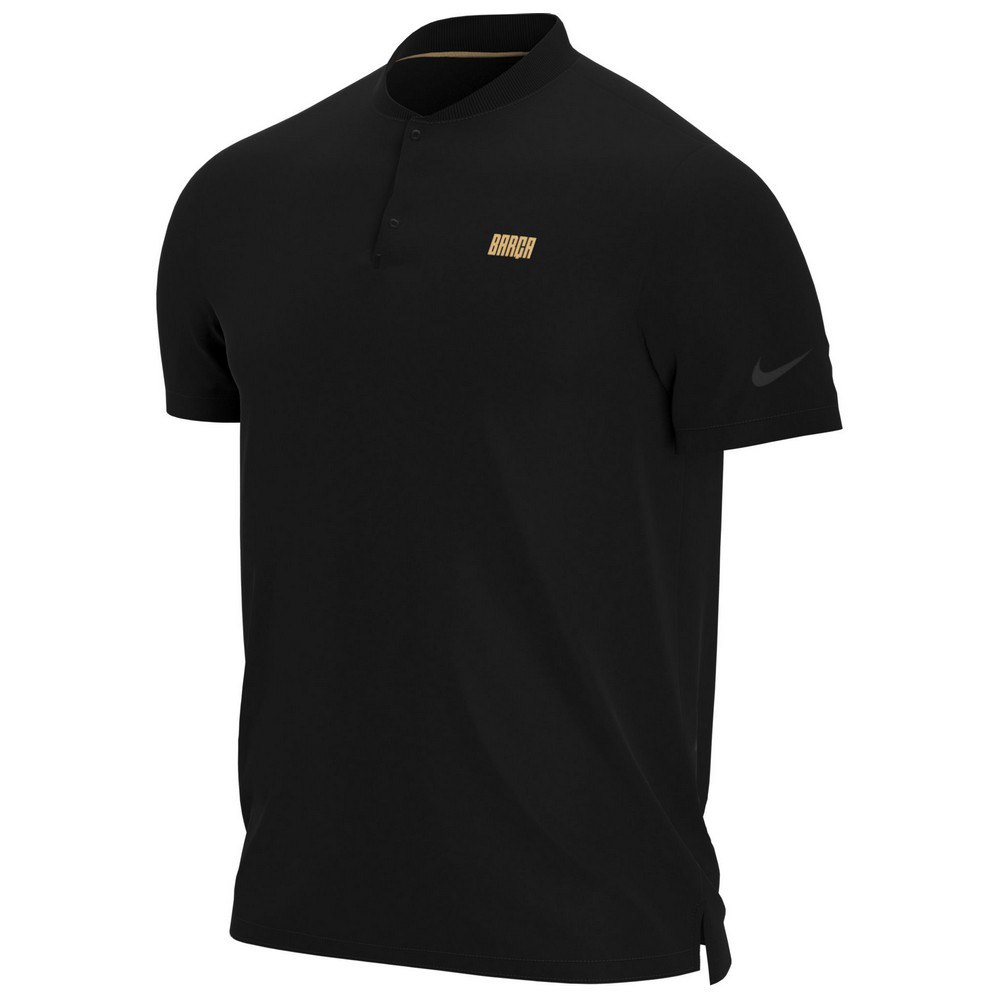 Nike Polo Fc Barcelona Modern Gsp Authentic 20/21 Black / Metallic Gold / Black