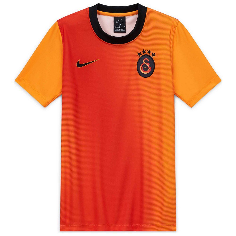 Nike Camiseta Galatasaray Tercera Equipación Breathe 20/21 Júnior 13-15 Years Vivid Orange / Black