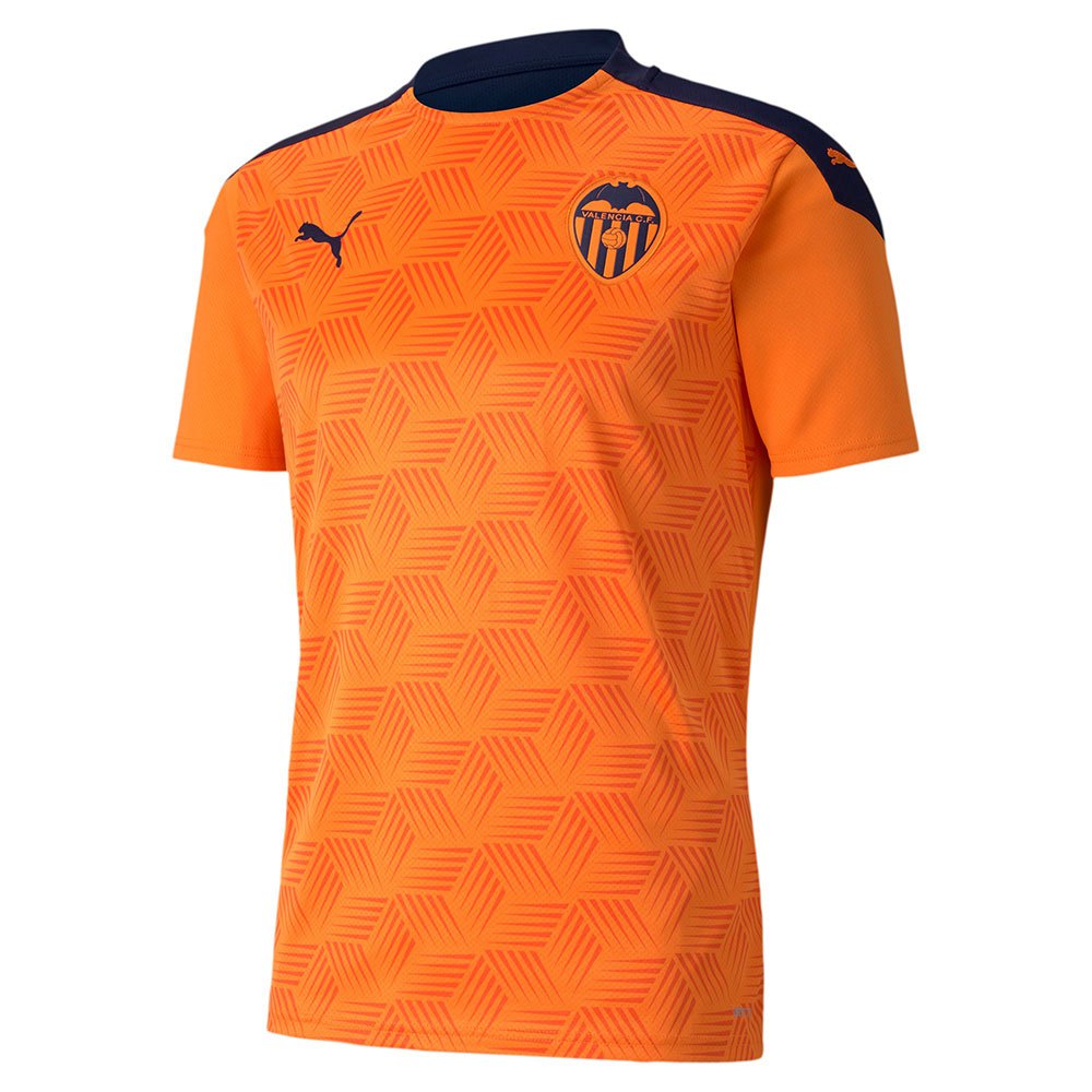 Puma Camiseta Valencia Cf Segunda Equipación 20/21 Vibrant Orange / Peacoat 1
