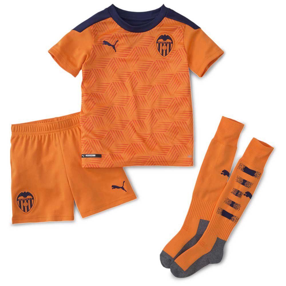 Puma Camiseta Valencia Cf Segunda Equipación Mini 20/21 Vibrant Orange / Peacoat