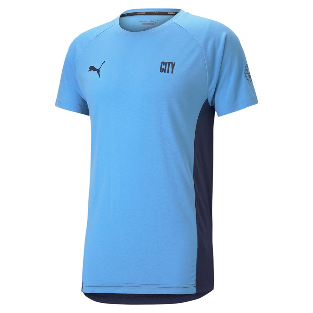 Puma Camiseta Manchester City Fc Evostripe 20/21 Light Blue