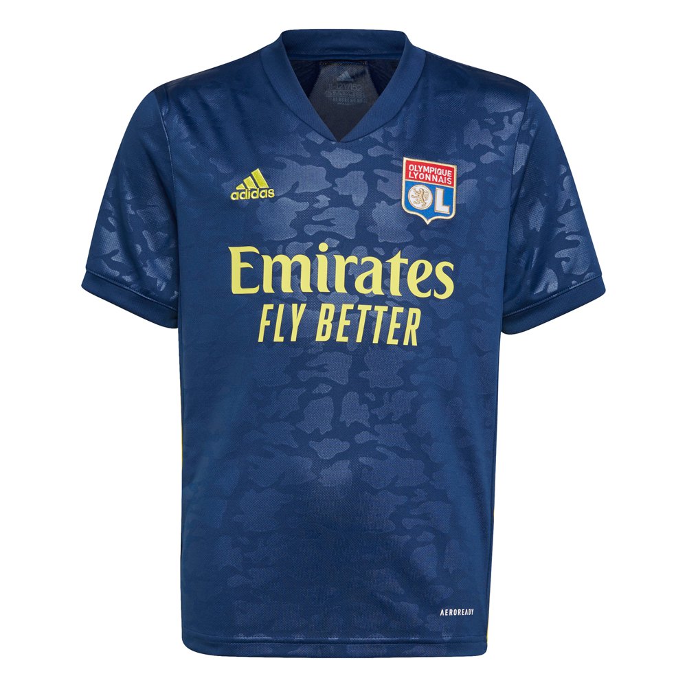 Adidas Camiseta Olympique Lyon Tercera Equipación 20/21 Júnior Mystery Blue