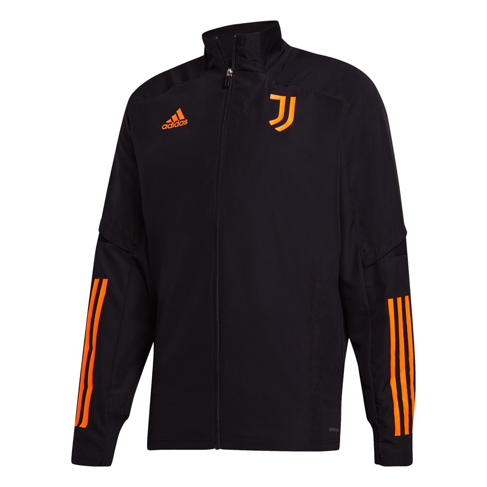Adidas Chaqueta Juventus Eu Presentación 20/21 Black / App Signal Orange