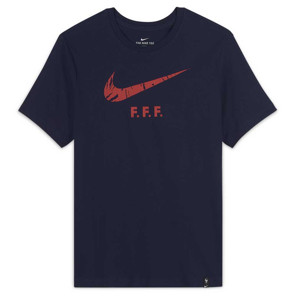 Nike Camiseta Francia Campo De Entrenamiento 2020 Blackened Blue