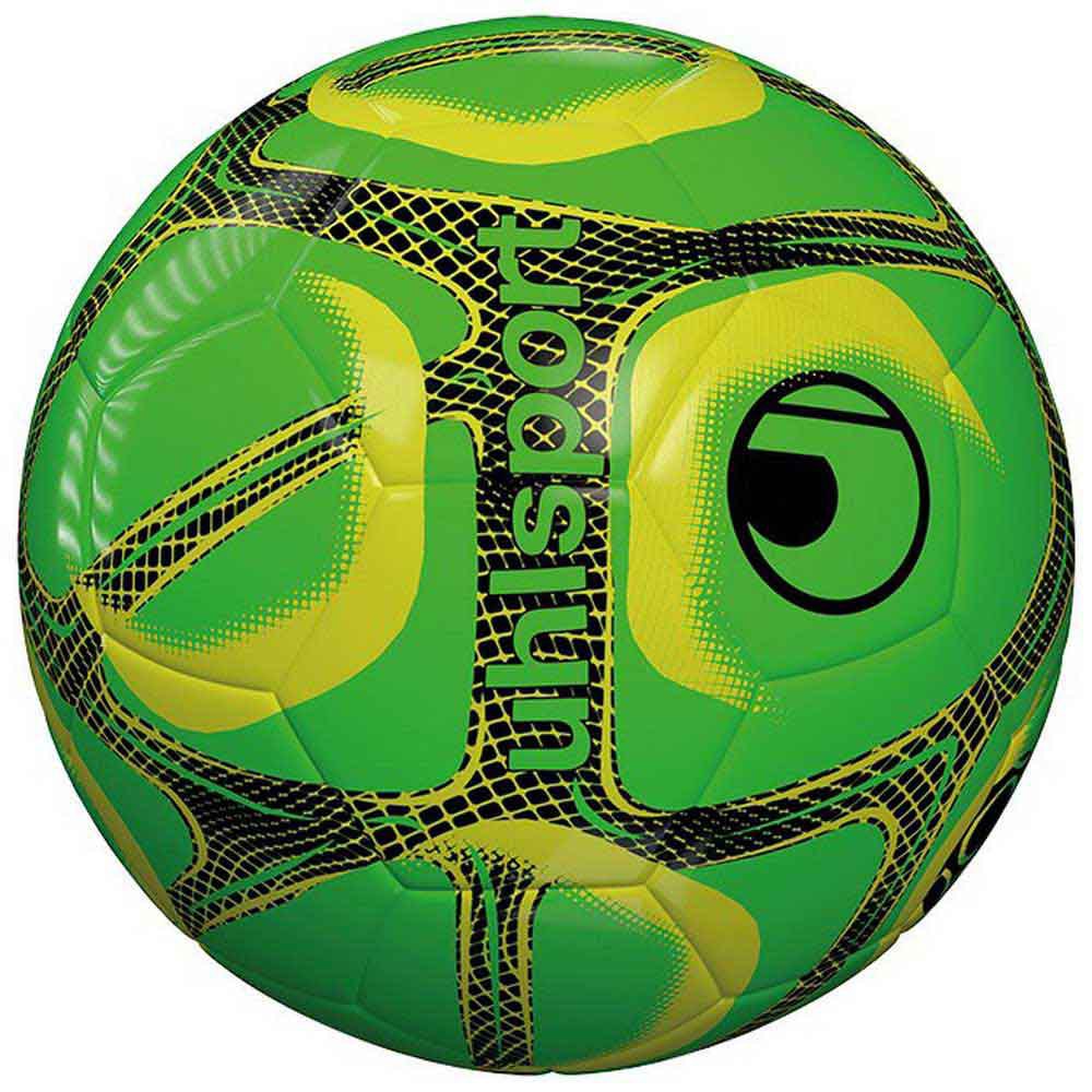 Uhlsport Balón Fútbol Triomphéo Club Training 3 Green Fluor / Fluo Yellow
