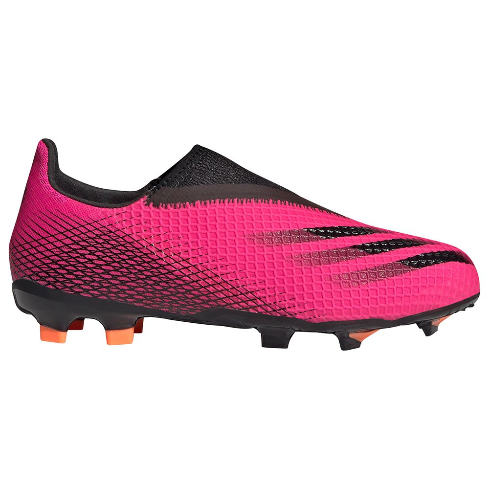 Adidas Botas Fútbol X Ghosted.3 Ll Fg J Shock Pink / Core Black / Screaming Orange