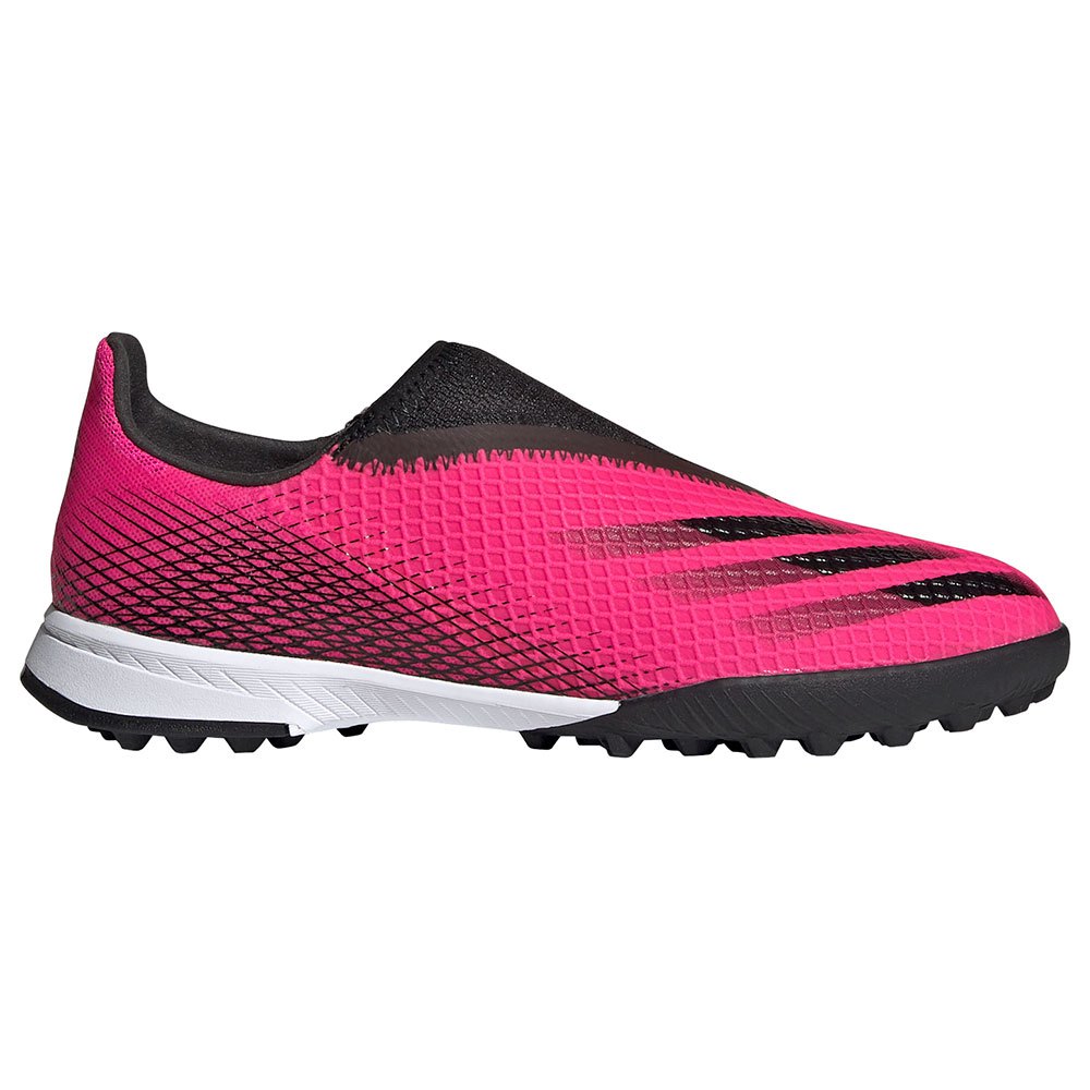 Adidas Botas Fútbol X Ghosted.3 Ll Tf J Shock Pink / Core Black / Screaming Orange