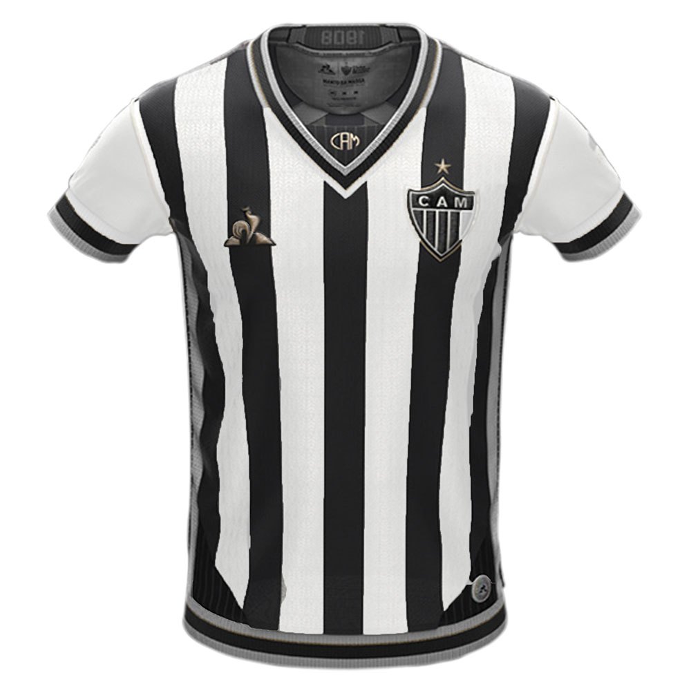 Le Coqportif Camiseta Club Atletico Mineiro 20/21 Black / New Optical White