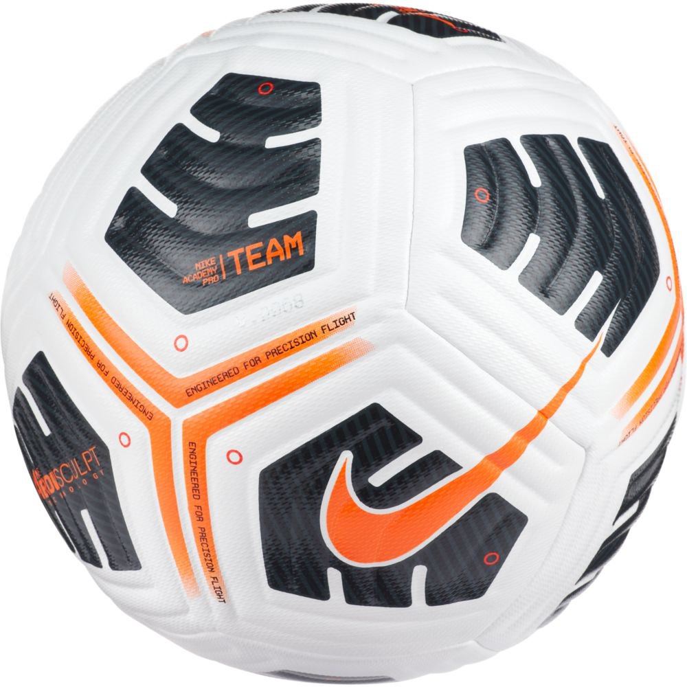 Nike Balón Fútbol Academy Pro 5 White / Black / Total Orange