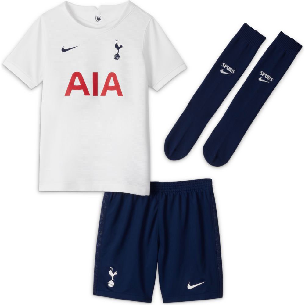 Nike Tottenham Hotspur Primera Equipación Little Kit 20/21 Junior 5-6 Years White / White / Binary Blue