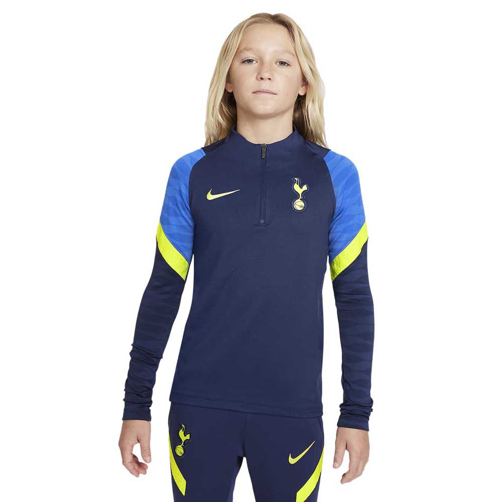 Nike Camiseta Tottenham Hotspur Strike Drill 21/22 Junior 12-13 Years Binary Blue / Signal Blue / Venom Green