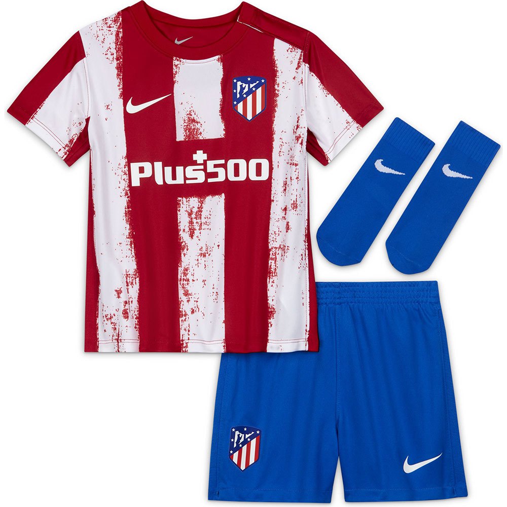 Nike Atletico Madrid Primera Equipación Infantil Kit 20/21 6-9 Months Sport Red / White