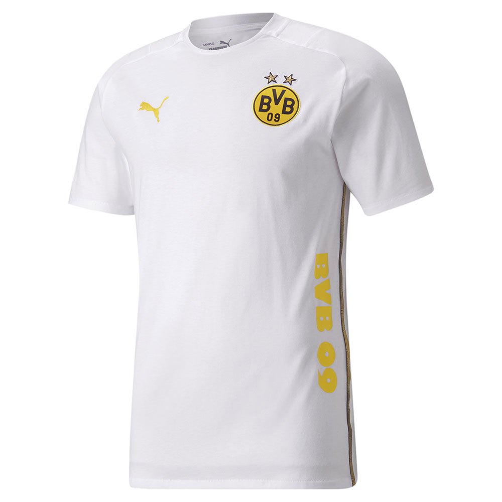 Puma Borussia Dortmund Casuals 21/22 Puma White / Cyber Yellow