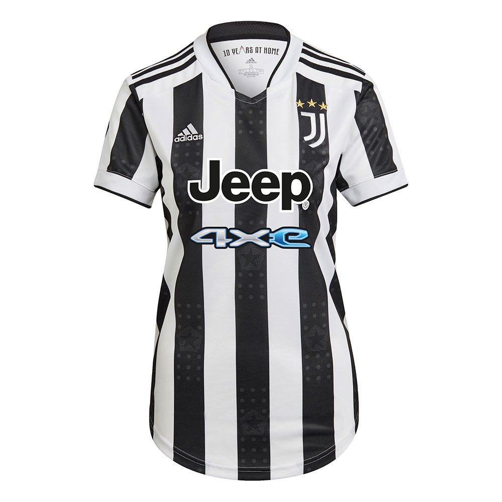 Adidas Camisetaanga Corta Juventus 21/22 Primera Equipación Woman White / Black