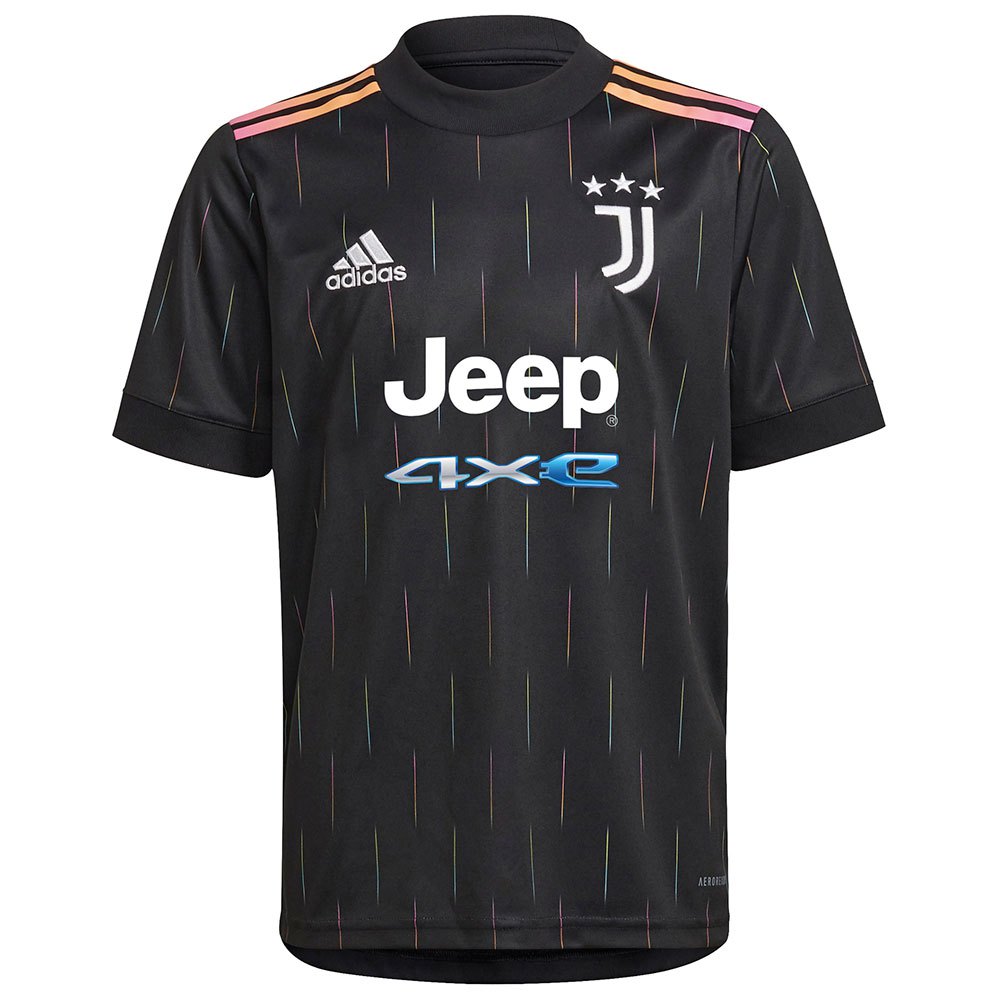 Adidas Camiseta Manga Corta Juventus 21/22 Segunda Equipación Junior Black