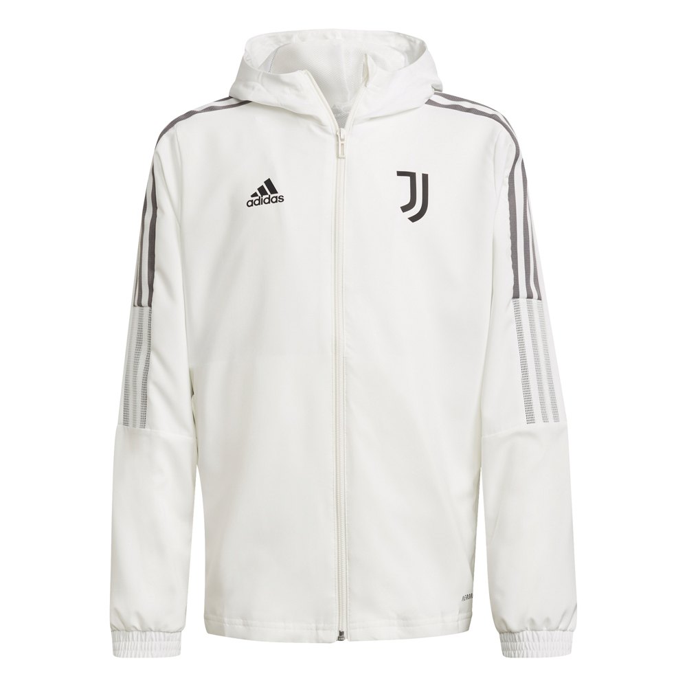 Adidas Chaqueta Chándal Juventus 21/22 Junior Core White