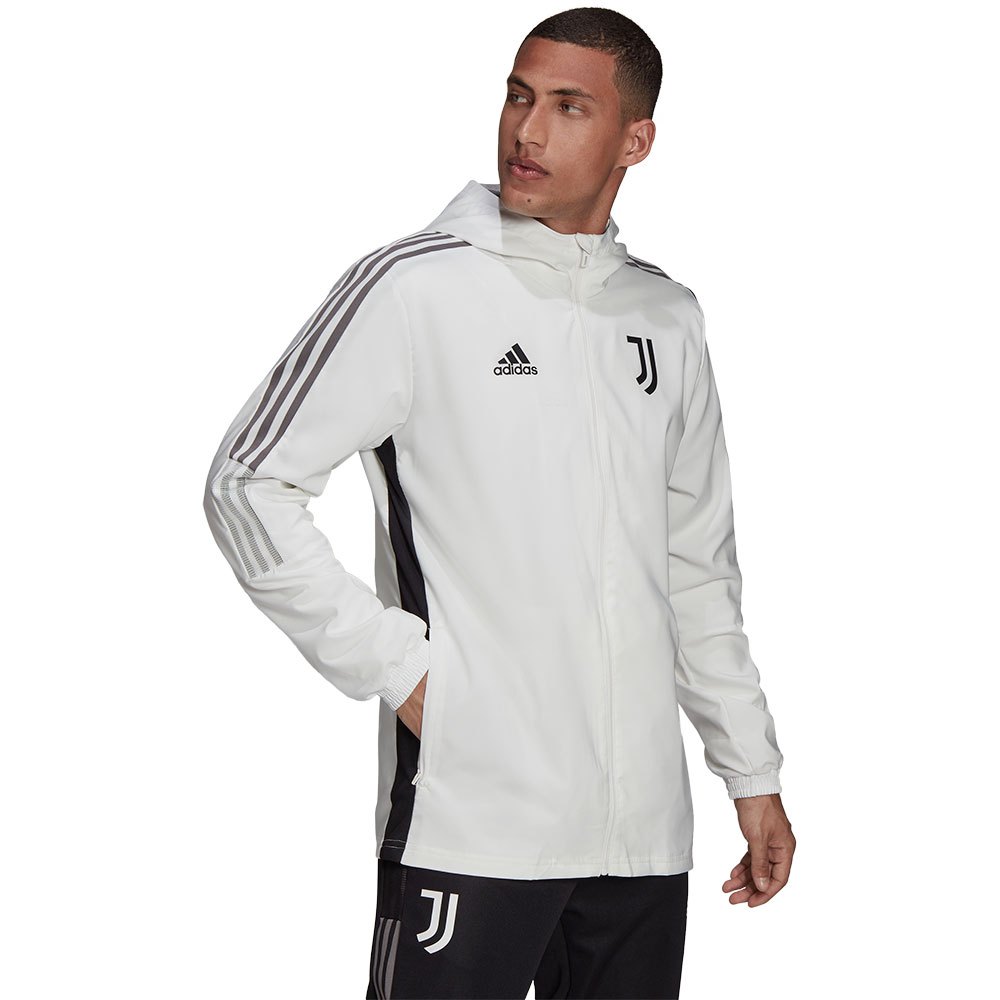 Adidas Chaqueta Chándal Juventus 21/22 Core White
