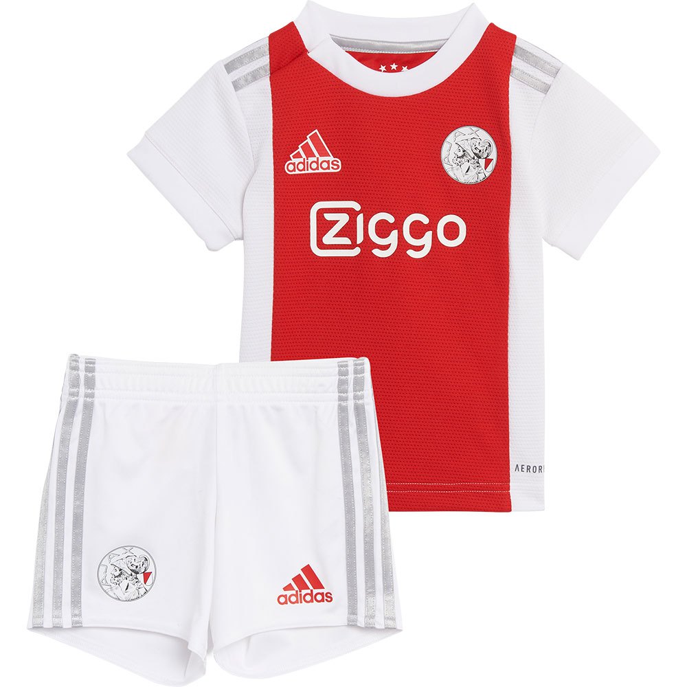 Adidas Mini Kit Ajax 21/22 Primera Equipación Bebé White / Team Colleg Red