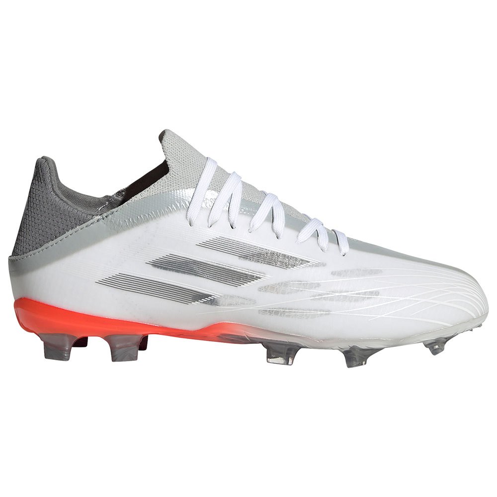 Adidas Botas Futbol X Speedflow.1 Fg Ftwr White / Iron Metalic / Solar Red