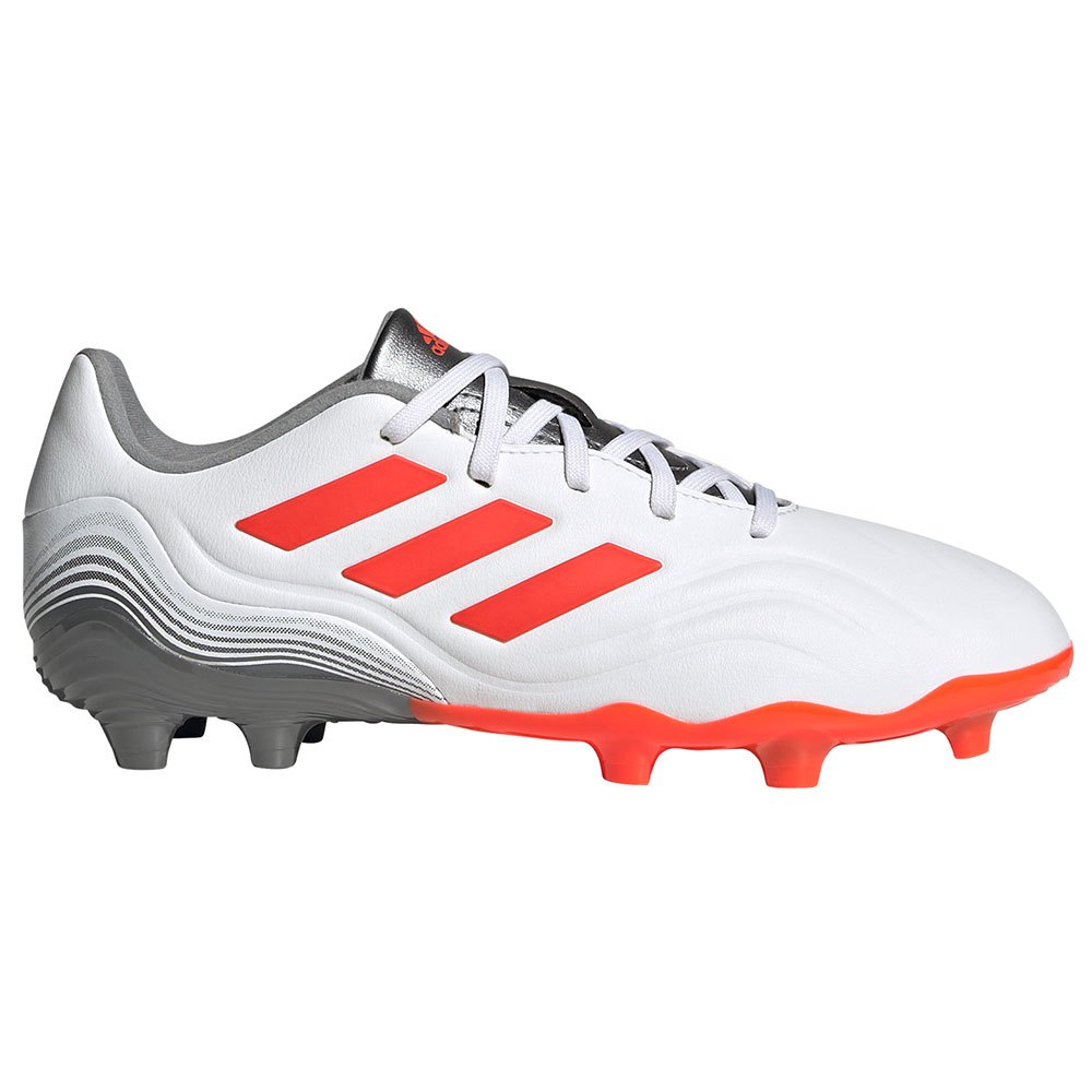Adidas Botas Futbol Copa Sense.3 Fg Ftwr White / Solar Red / Iron Metalic