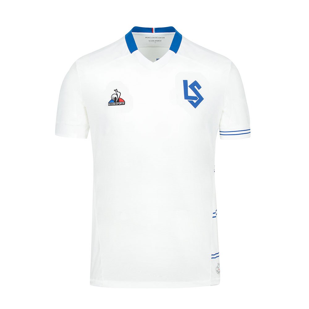 Le Coq Sportif Camisetaausanne Primera Equipación No Sponsor New Optical White