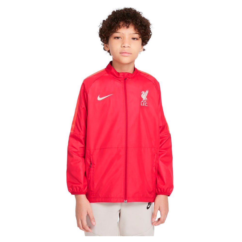 Nike Chaqueta Liverpool Fc Repel Academy 21/22 Junior 10-12 Years Gym Red / Bright Crimson / Fossil / Fossil