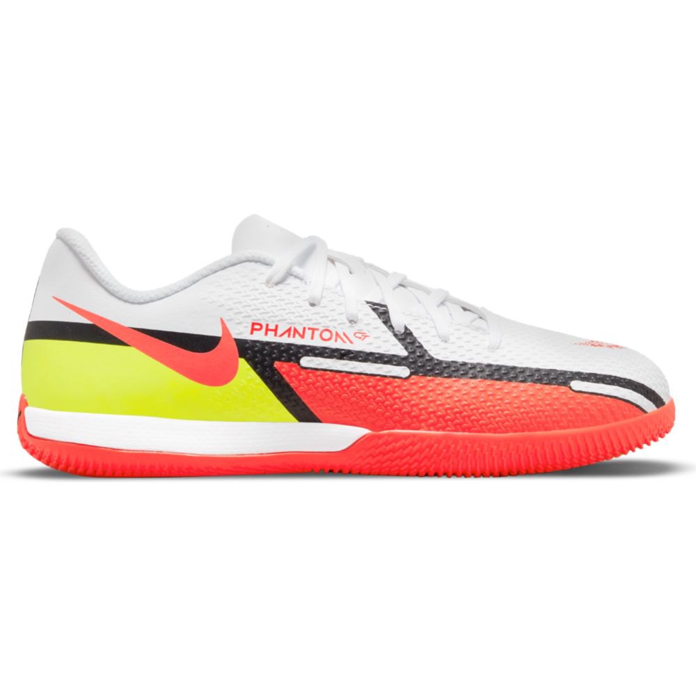 Nike Zapatillas Fútbol Sala Phantom Gt2 Academy Ic White / Bright Crimson-Volt
