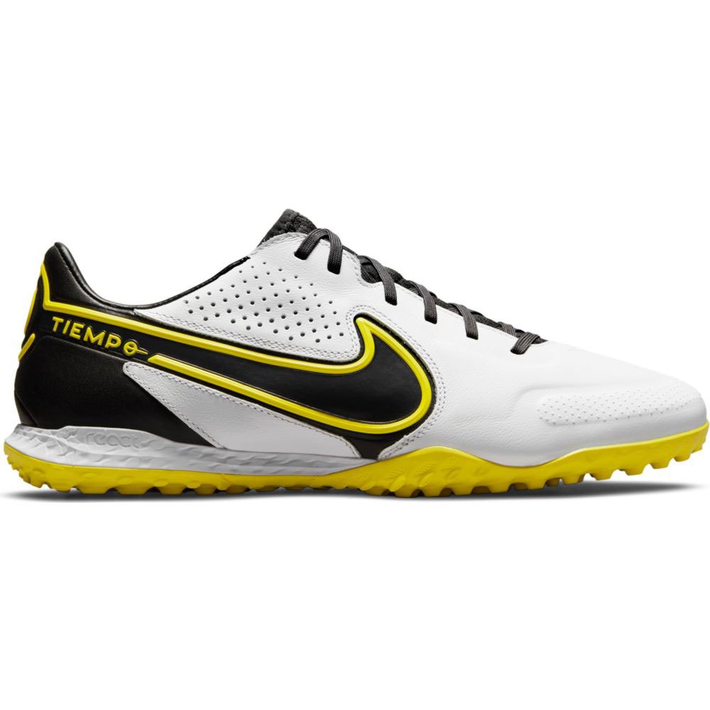 Nike Botas Futbol React Tiempo Legend Ix Pro Tf White / Dk Smoke Grey-Black-Yellow Strike
