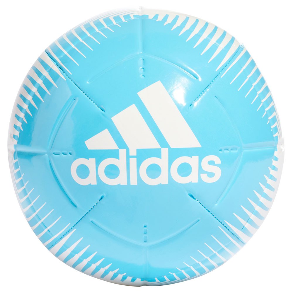 Adidas Balón Fútbol Club 5 White / Bright Cyan