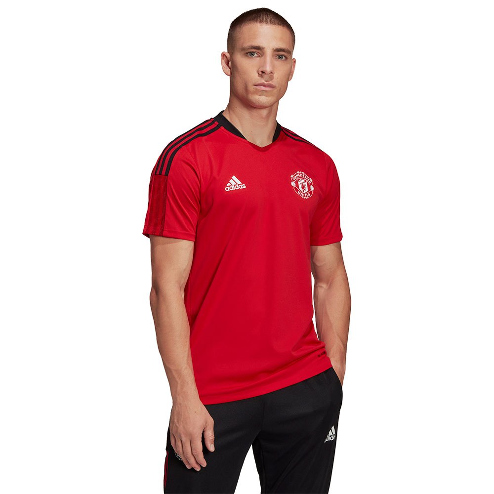 Adidas Manchester United Training 22/23 Short Sleeve T-shirt Team Colleg Red
