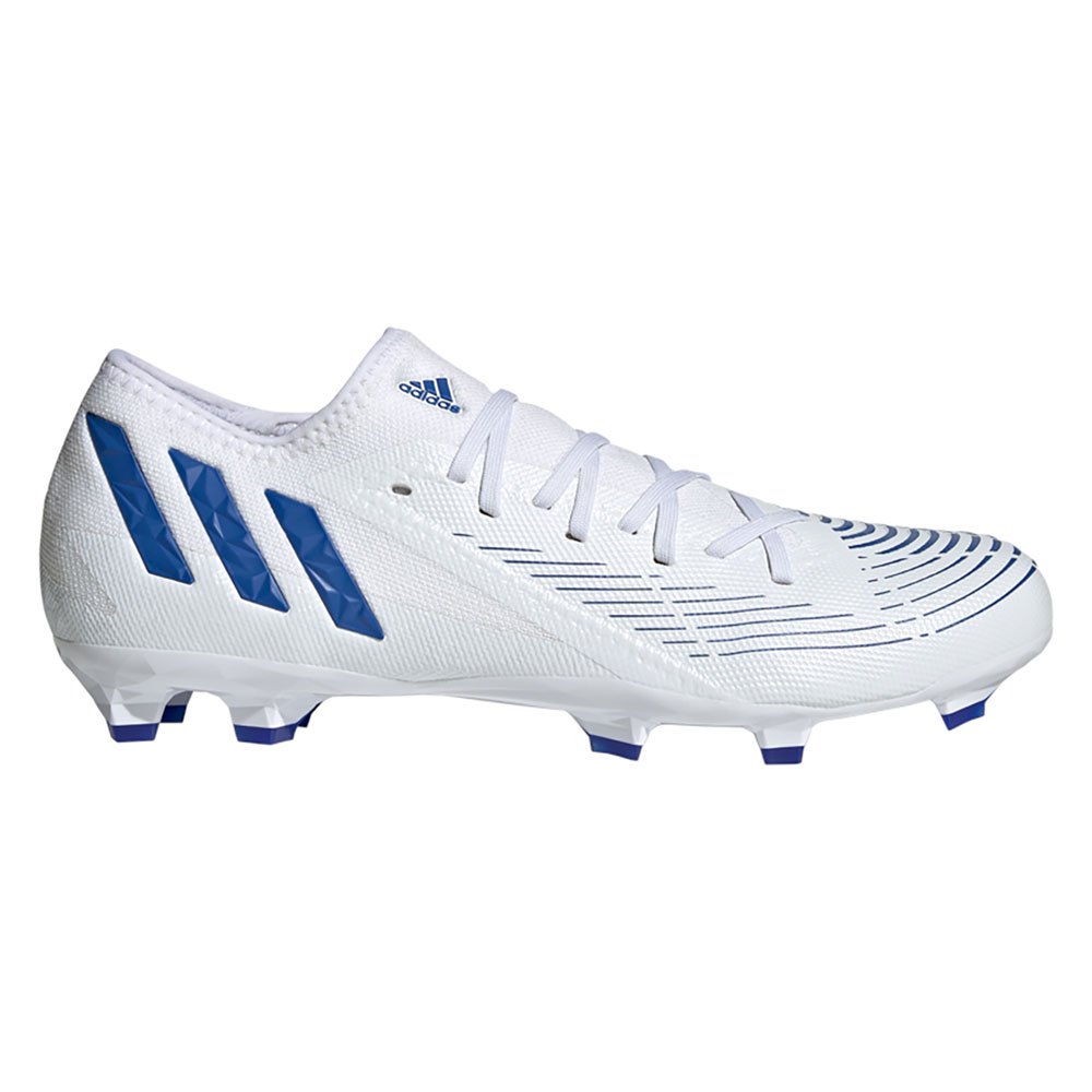 Adidas Botas Futbol Predator Edge.3 L Fg Ftwr White / Hi-Res Blue S18 / Ftwr White