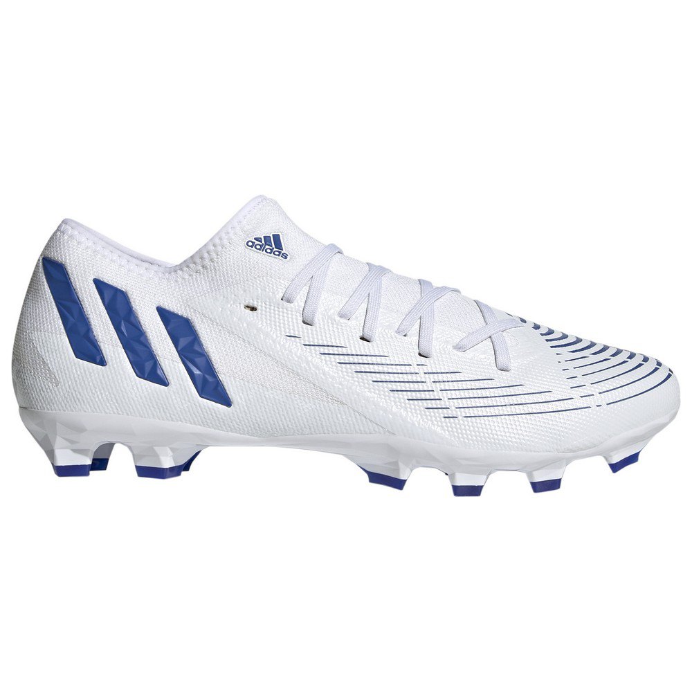 Adidas Botas Futbol Predator Edge.3 L Mg Ftwr White / Hi-Res Blue S18 / Ftwr White