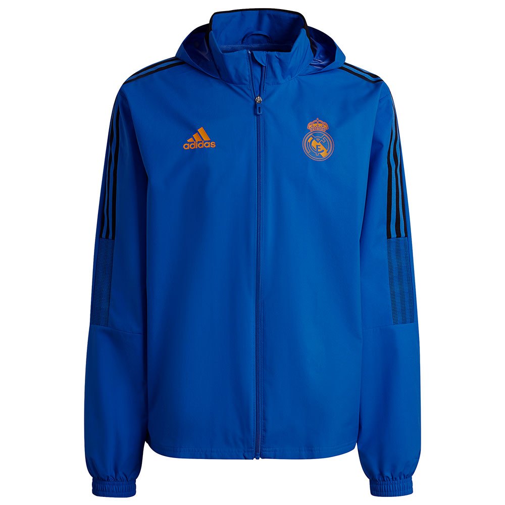 Adidas Chaqueta Real Madrid Aw 22/23 Hi-Res Blue S18