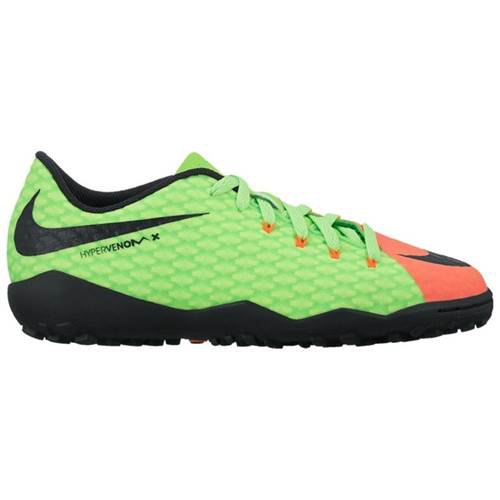Nike Botas Futbol Junior Hypervenomx Phelon Iii Tf Green / Orange / Black